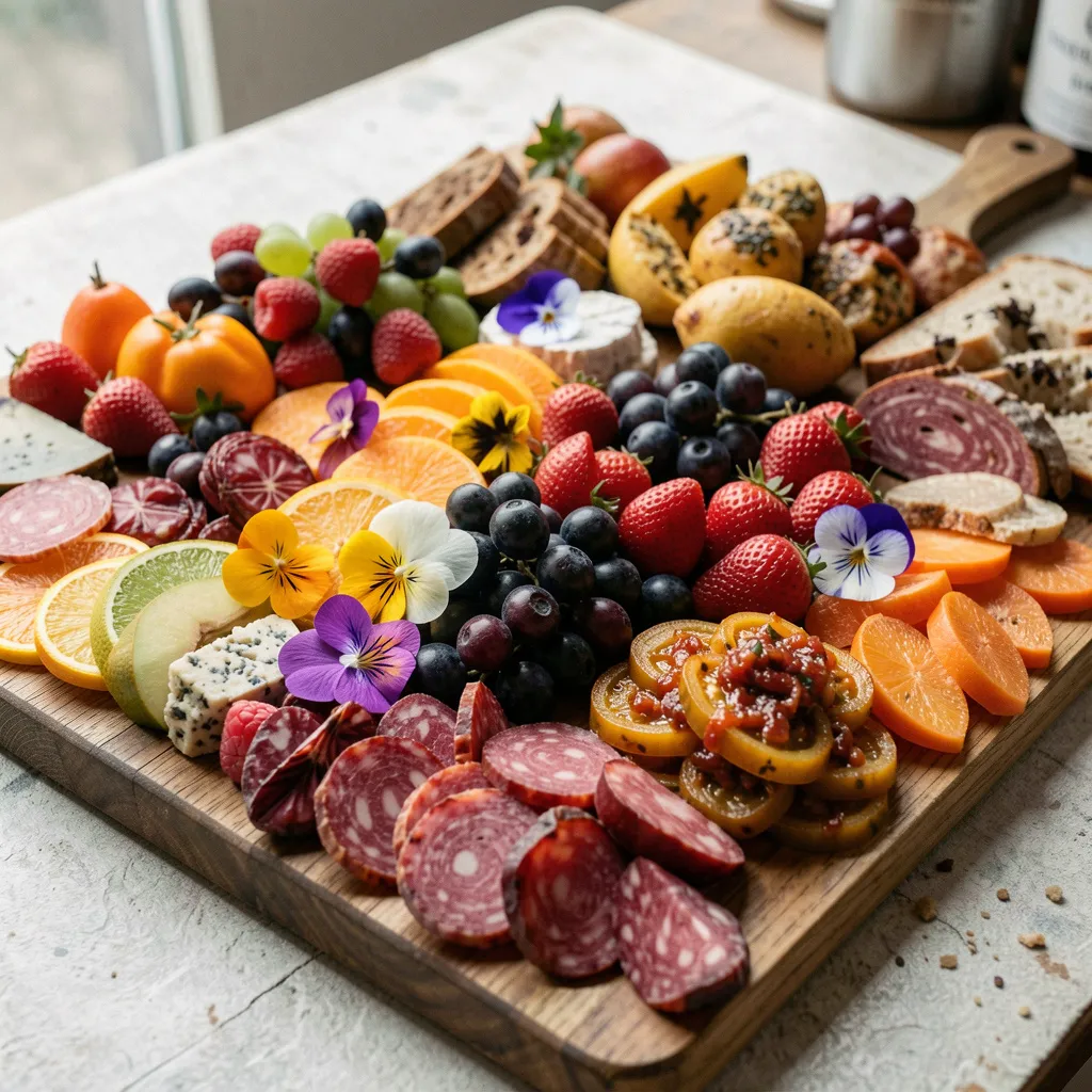 Learning food styling techniques